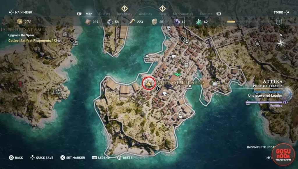 ac odyssey odor in the court ainigmata solution