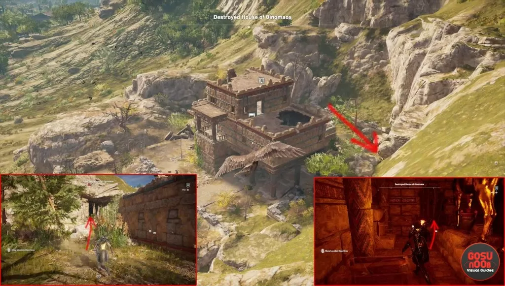 ac odyssey oinomaos house first civilization stele