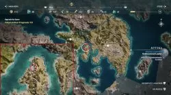 ac odyssey salamis marble quarry stone tablet