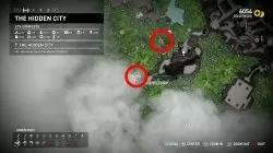 archivist map hidden city locations shadow of tomb raider