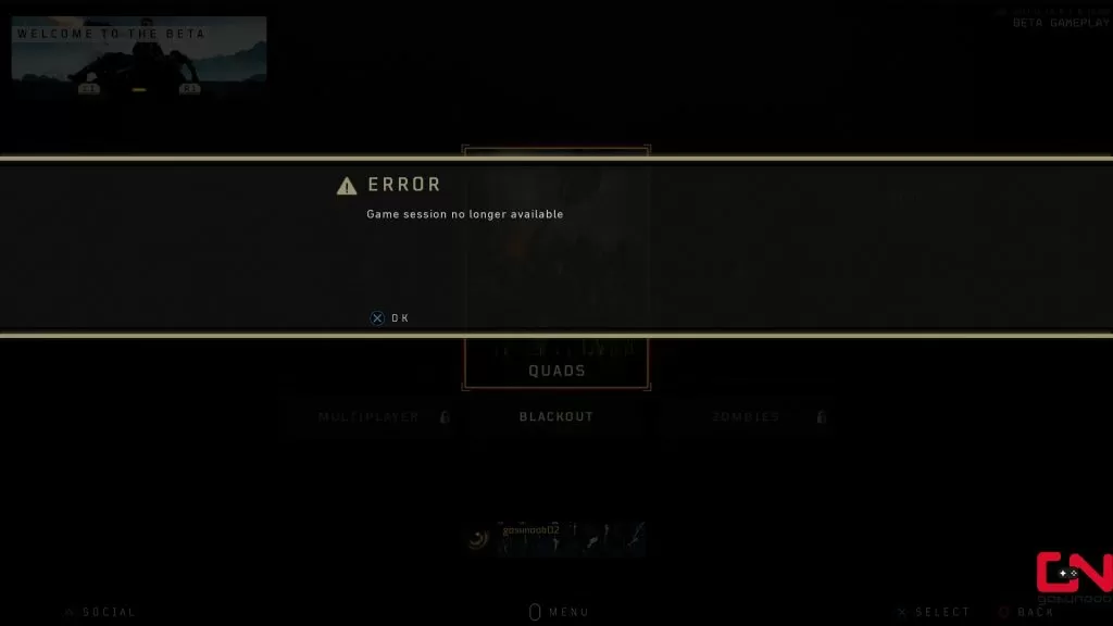 cod black ops 4 beta errors problems