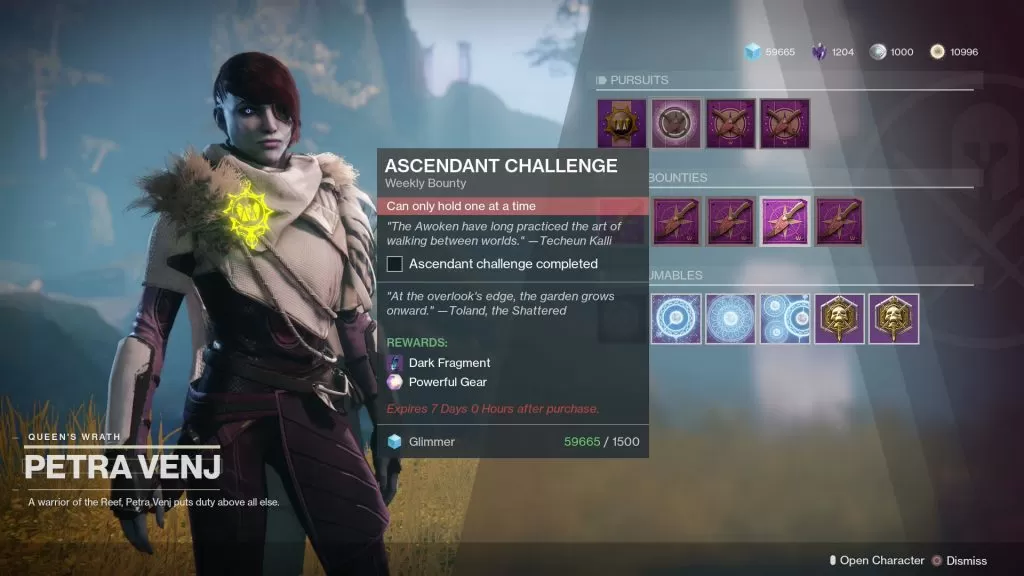 destiny 2 ascendant challenge garden overlook's edge