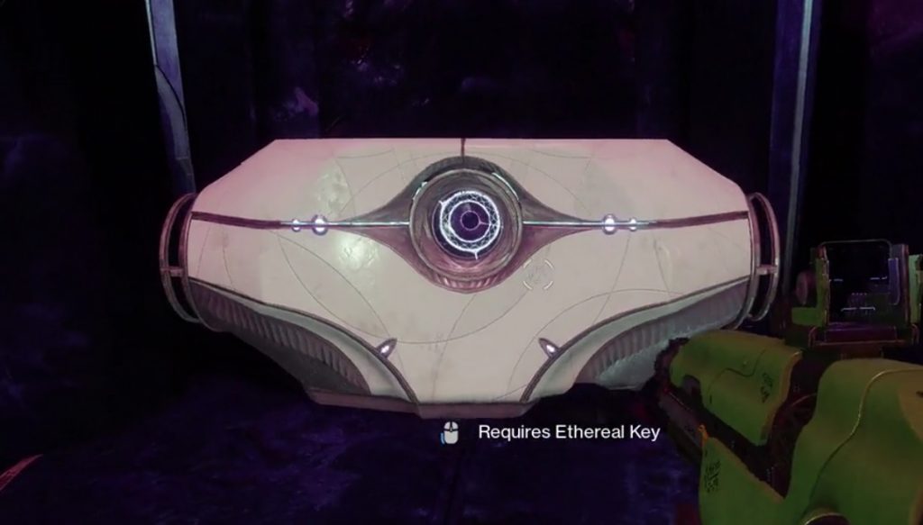 destiny 2 ethereal key chest last wish raid