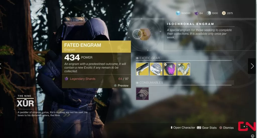 destiny 2 fated engram