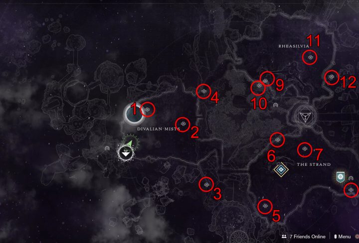 destiny 2 forsaken dreaming city regional golden chest locations