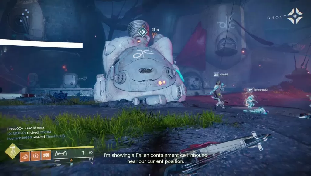 destiny 2 forsaken heroic cryo pod event