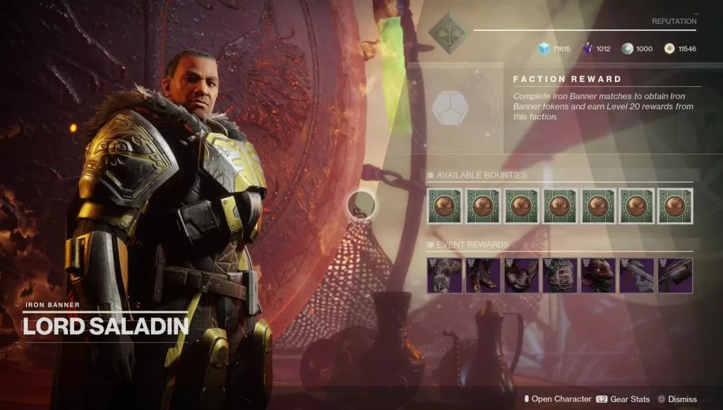 destiny 2 iron banner season 4 weapons armor