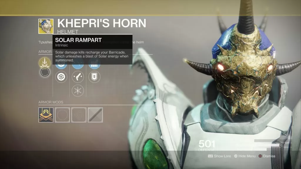 destiny 2 khepris horn preview