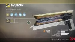 destiny 2 sunshot