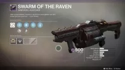 destiny 2 swarm of the raven