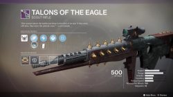 destiny 2 talons of the eagle