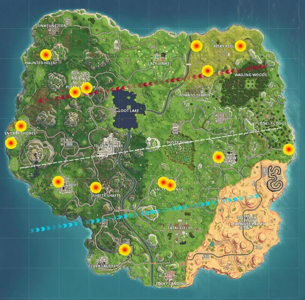 fortnite br basement locations