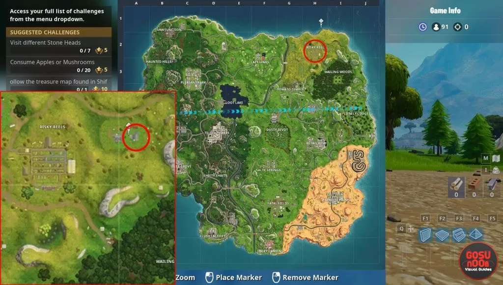 fortnite br puzzle piece risky reels