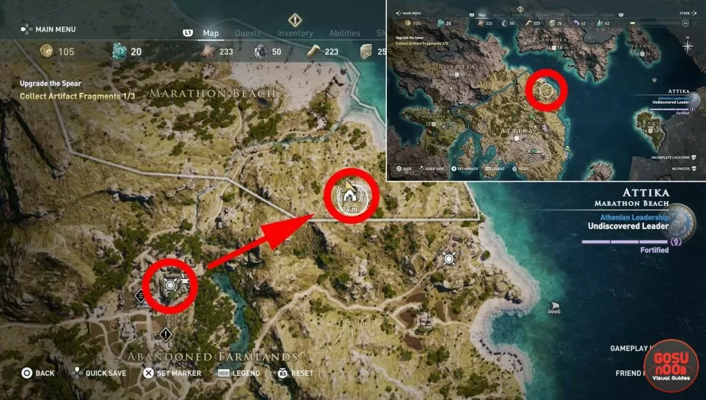 how to solve goats gruff ostraka puzzle ac odyssey