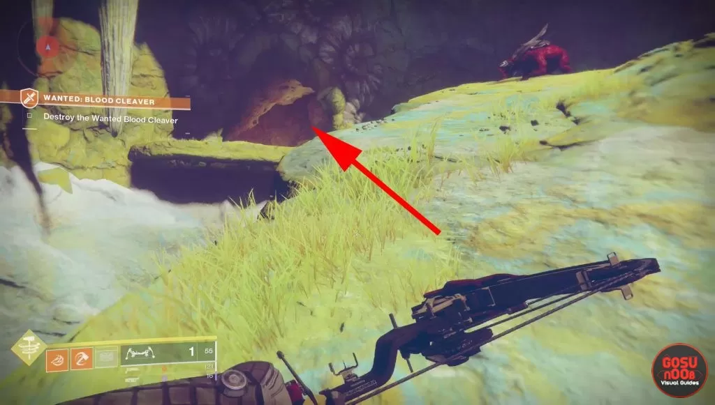 location of blood cleaver bounty destiny 2 forsaken where to find