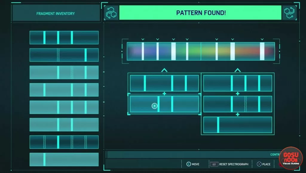 material candidate test v77 spiderman spectrograph puzzle solution