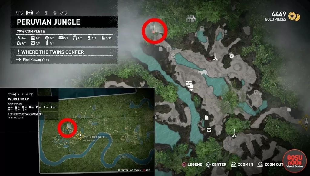 peruvian jungle where to find archivist map shadow of tomb raider