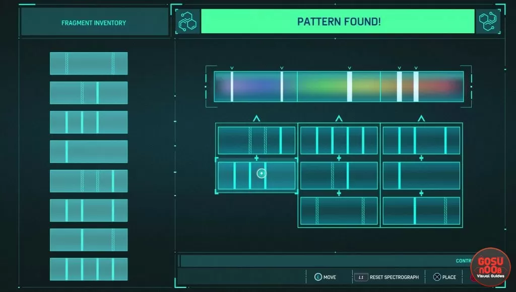 solution material candidate test r80 spectrograph puzzle