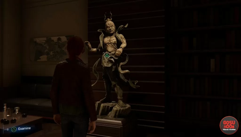 statue puzzle solution spiderman dont touch the art mission