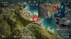 where to find ainigmata ostraka ac odyssey epidauros akropolis