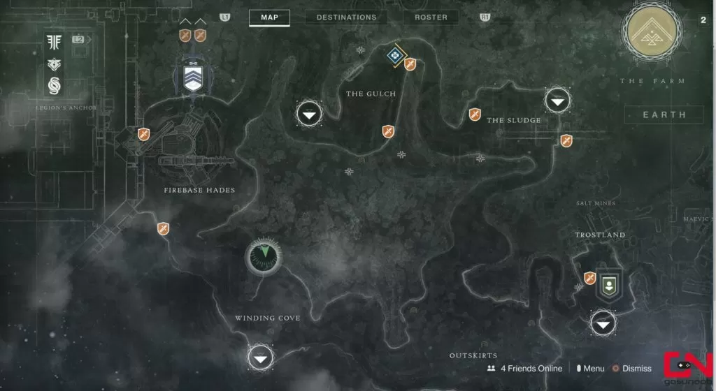 xur location