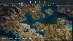 Achilles spear legendary chest location map assassins creed odyssey