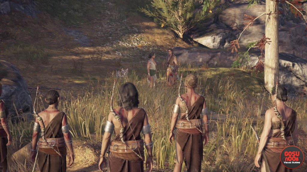 Assassin's Creed Odyssey Daphnae Location in Daughters of Artemis Quest Ending