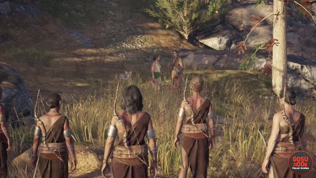 Assassin's Creed Odyssey Daphnae Location in Daughters of Artemis Quest Ending