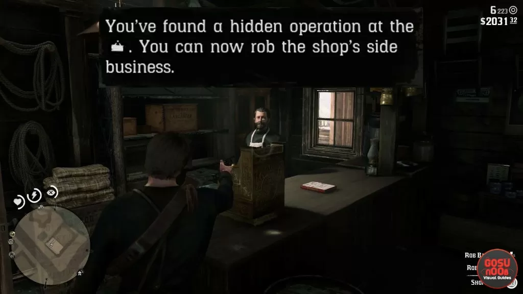 RDR2 Strawberry General Store Side Business Robbery