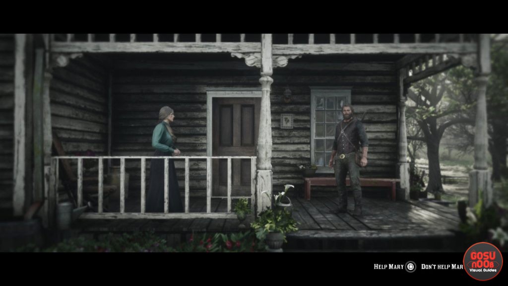 Red Dead Redemption 2 Help Mary or Not - What to Choose