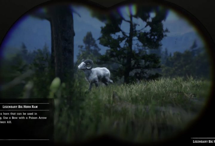Red Dead Redemption 2 Legendary Big Horn Ram Animal Location Clue Solutions