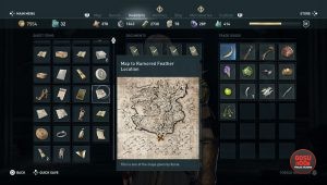 ac odyssey birds of a feather treasure map