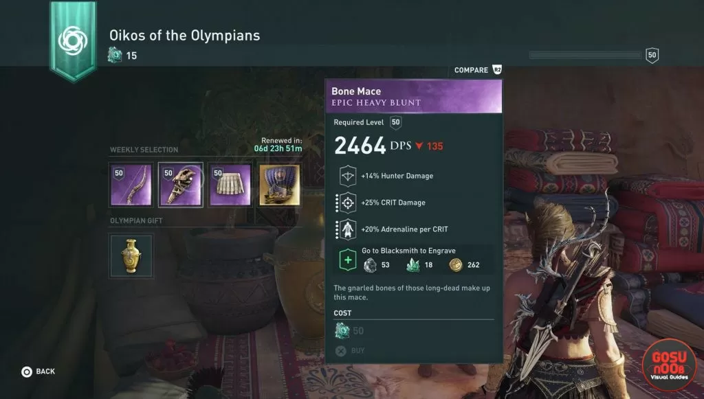 ac odyssey bone mace