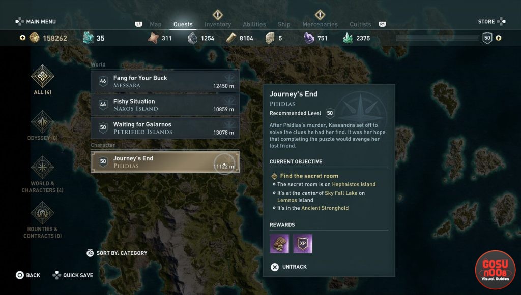 ac odyssey journey's end quest