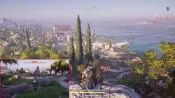 ac odyssey kynthos ruins ainigmata ostraka