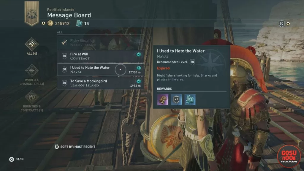 ac odyssey orichalcum ore daily quest bug