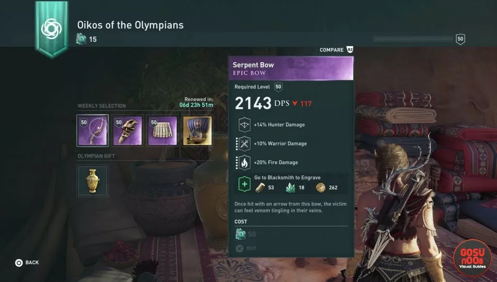 ac odyssey serpent bow