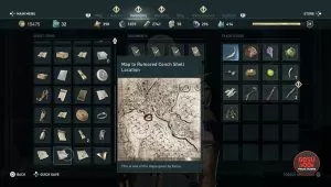 ac odyssey she who controls the seas treasure map