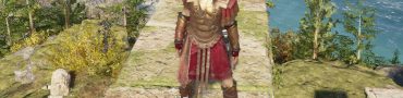 ac odyssey spartan ware hero set legendary armor