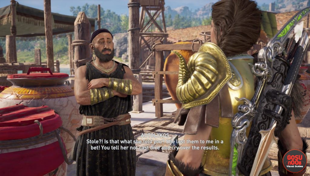 ac odyssey throw the dice side quest