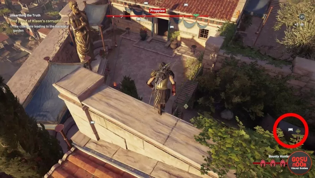 ac odyssey unearthing the truth quest how to unlock chest