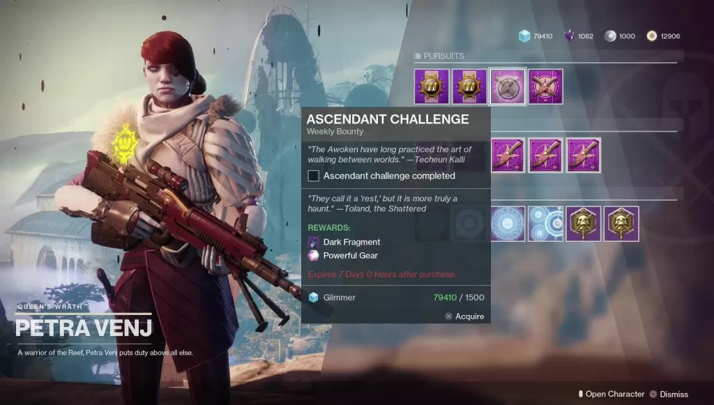 destiny 2 ascendant challenge october 16th