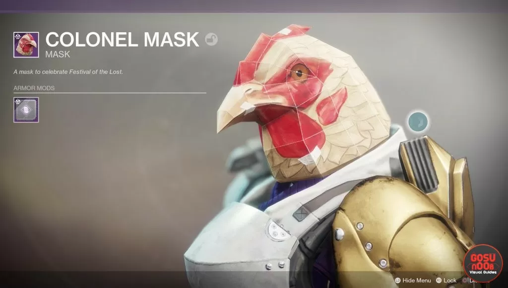 destiny 2 colonel mask