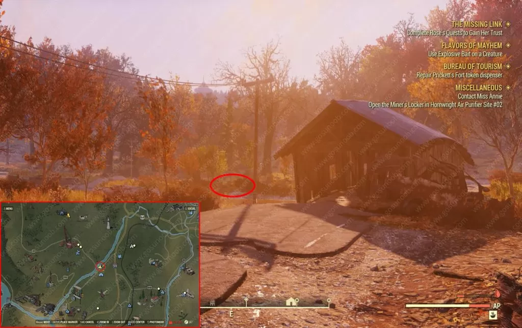 fallout 76 forest treasure map 06