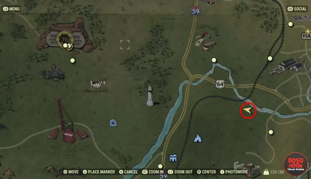 fallout 76 where to find forest treasure map 08