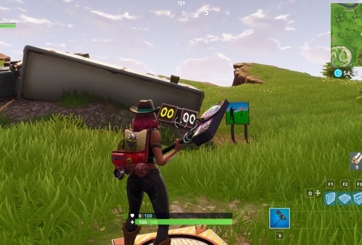 fortnite br shooting gallery locations
