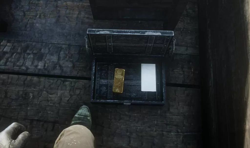 gold bar locations rdr2