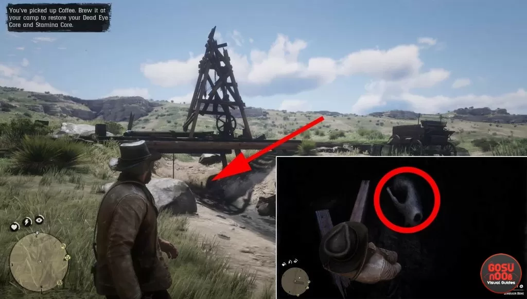 heartlands red dead redemption 2 where to find dinosaur bones