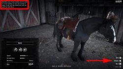 how to save horse in stable red dead redemption 2