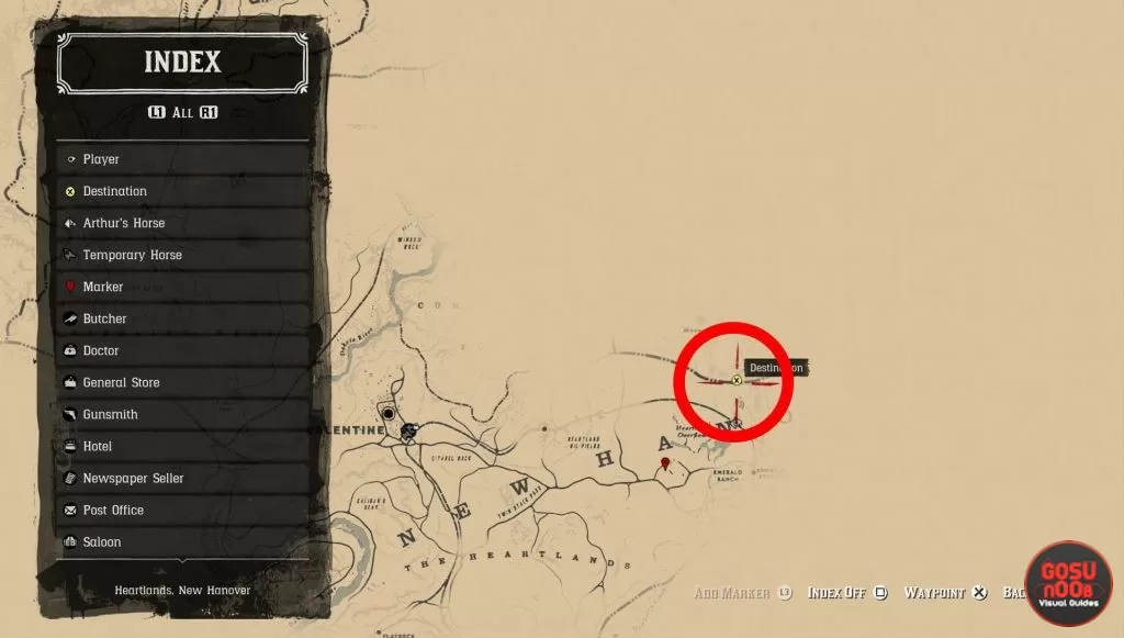 how to solve rdr 2 chicks treasure map location